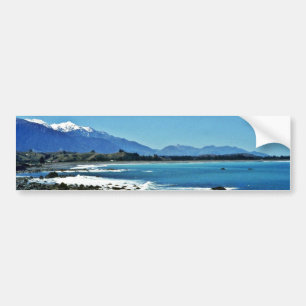 Kaikoura Range, South Island Bumper Sticker