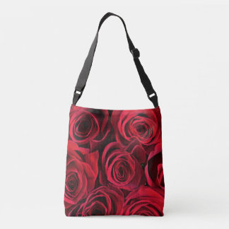 Kailin Gow's Go Girl Red Roses Cross Body Bag