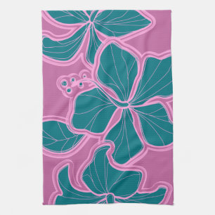 Kailua Hibiscus Hawaiian Kitchen Towel