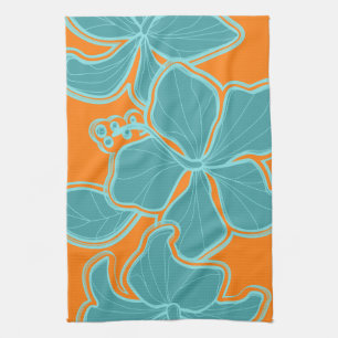 Kailua Hibiscus Hawaiian Kitchen Towel