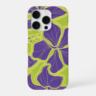 Kailua Hibiscus Hawaiian Oversized Floral iPhone Case