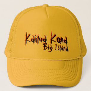 Kailua Kona Big Island hawaii yellow hat