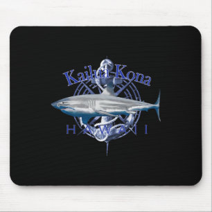Kailua Kona Hawaii Nautical Sailing Boating  Mouse Pad