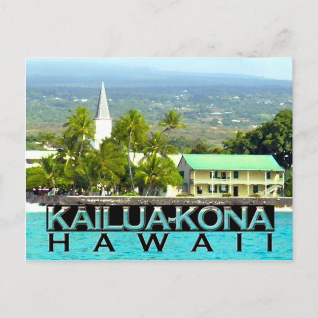 Kailua-Kona Postcard (Front)