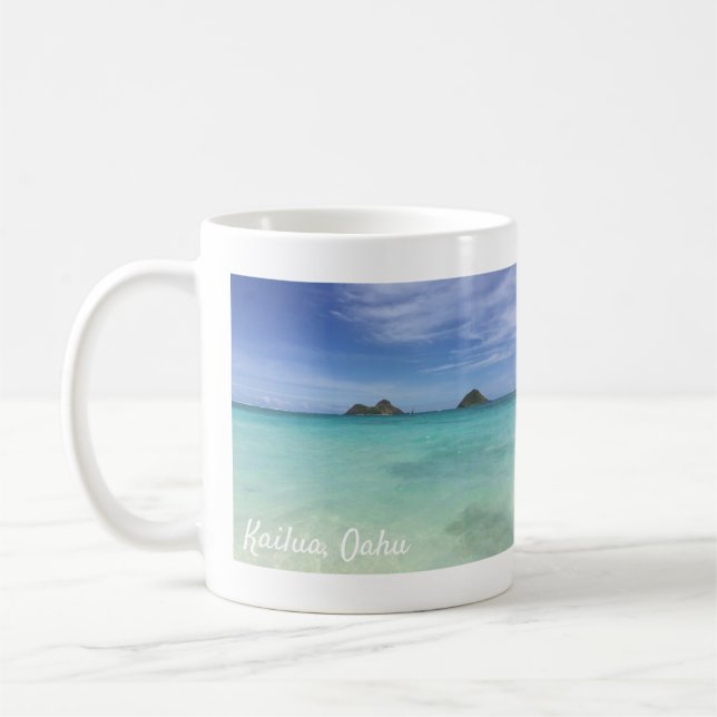 Kailua Oahu  Coffee Mug (Left)