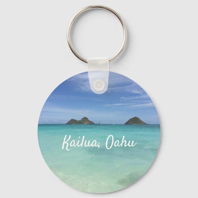 Kailua, Oahu Key Ring (Front)