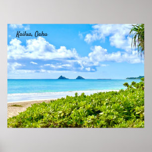 Kailua, Oahu  Poster
