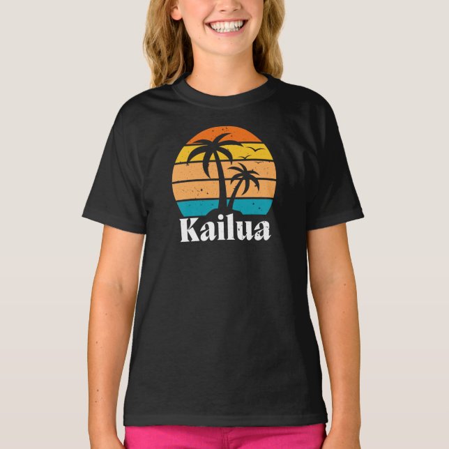 Kailua Retro Vintage T-Shirt (Front)