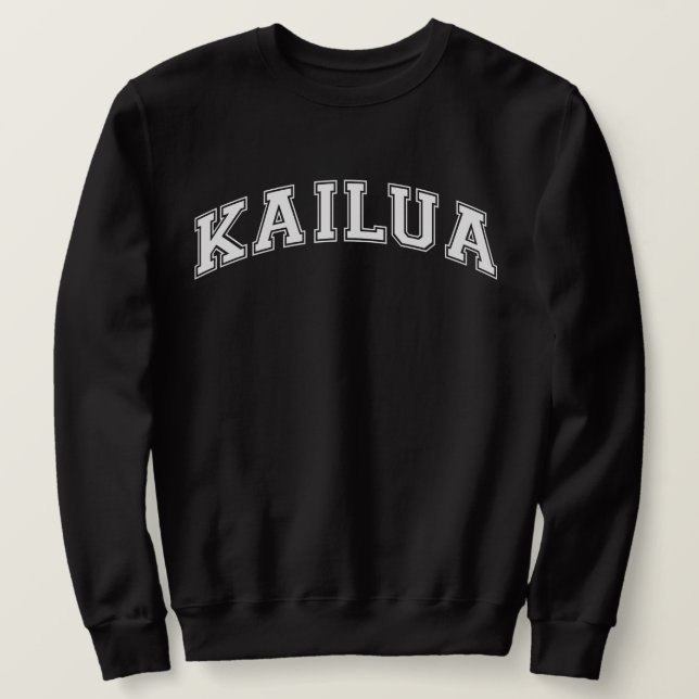 KAILUA University-Style Sweater America College (Design Front)