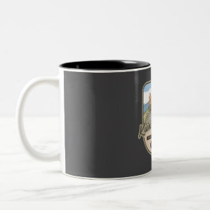 Kain Hut Trail � Bugaboos Park Two-Tone Coffee Mug