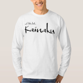 Kainaku 3 Mens White Long Sleeve T-Shirt