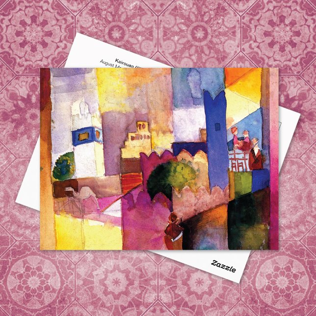 Kairouan III Tunisia August Macke Postcard (Creator Uploaded)