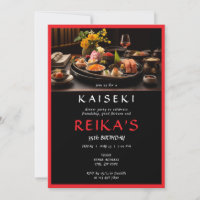 Kaiseki Private Chef Japanese Milestone Birthday