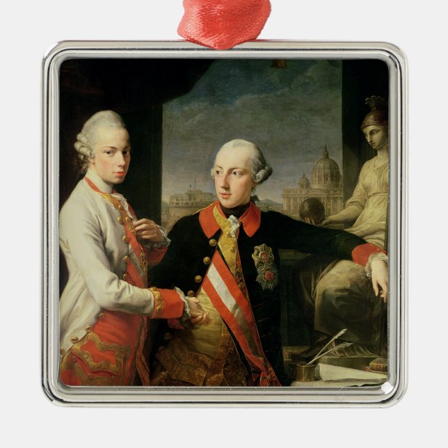 Kaiser Joseph II Metal Tree Decoration (Front)