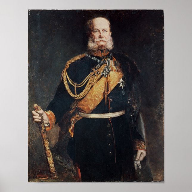 Kaiser Wilhelm I Poster (Front)