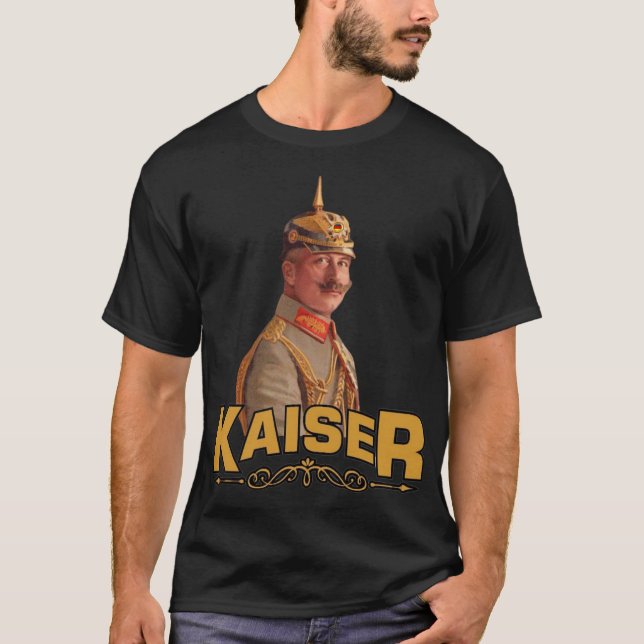 Kaiser Wilhelm II, König von Preussen  T-Shirt (Front)