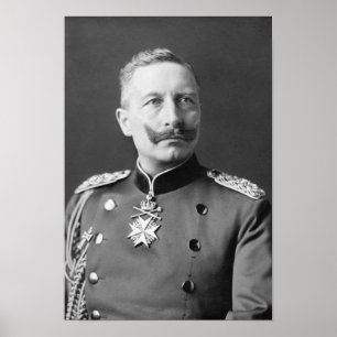 Kaiser Wilhelm II Portrait - 1902 Poster
