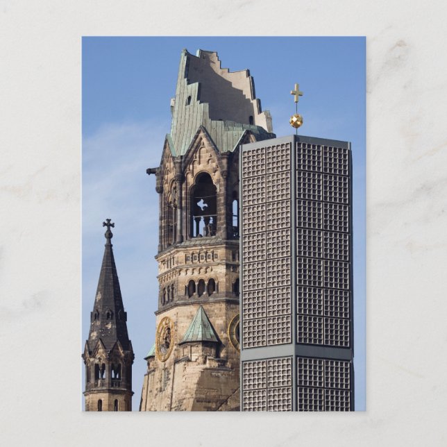 Kaiser Wilhelm Memorial Church, Berlin Postcard (Front)