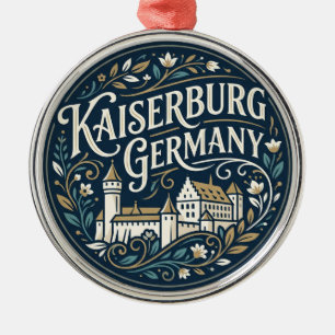 Kaiserburg Germany Germany Metal Ornament