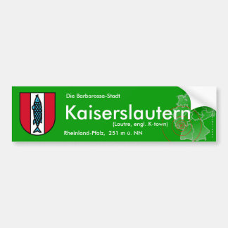 Kaiserslautern 4 bumper sticker