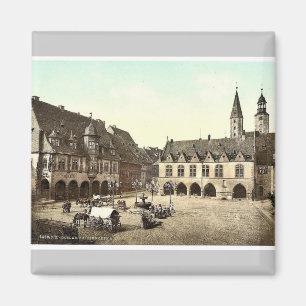 Kaiserworth and town hall, Goslar, Hartz, Germany Magnet