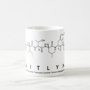 Kaitlynn peptide name mug