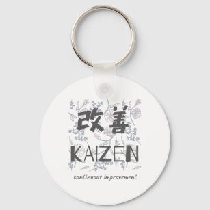 Kaizen - Continuous Improvement Key Ring