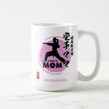 Kaizen Gojukan Karate Mum Coffee Mug (Pink)
