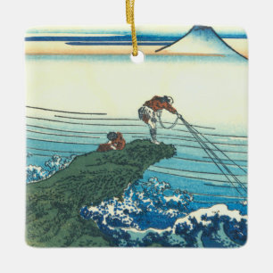 Kajikazawa in Kai Province Ceramic Tree Decoration