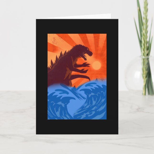 kajiu gojira king of the monsters japan card (Front)