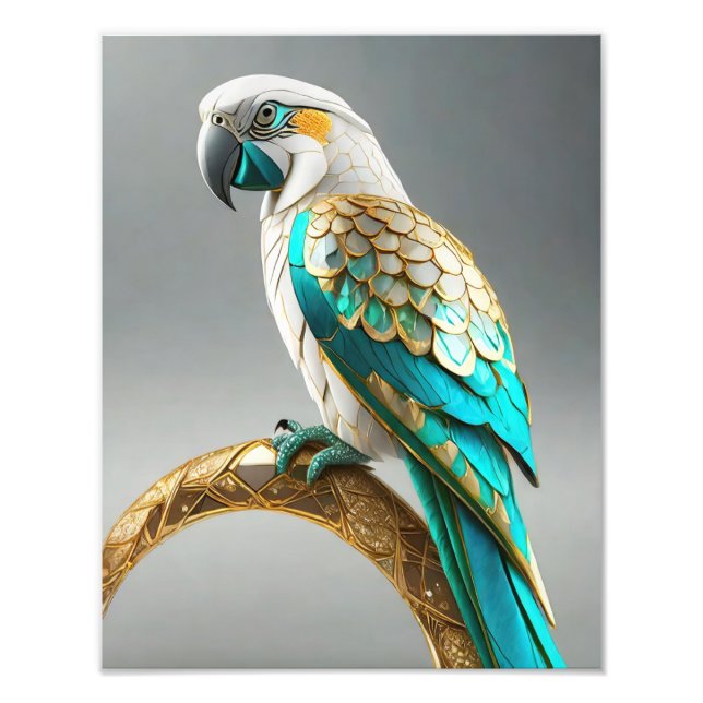 KAKA MOTU Parrot Island Continental Being Lemuria Photo Print (Front)