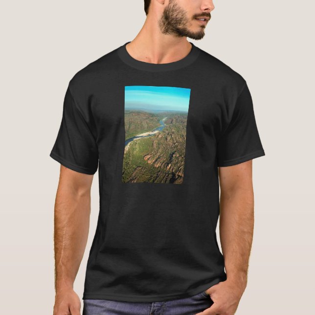 Kakadu National Park aerial East Alligator River T-Shirt (Front)