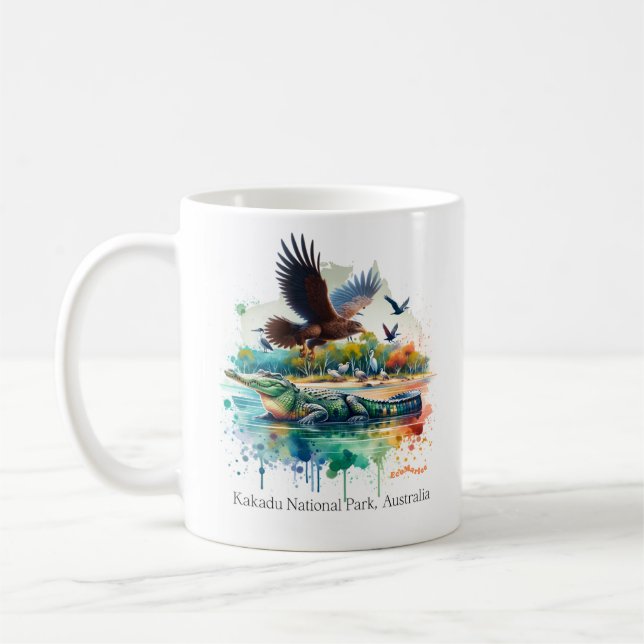 Kakadu National Park Australia Coffee Mug (Left)