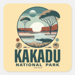 Kakadu National Park Australia Square Sticker