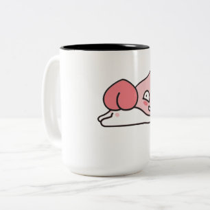 Kakao Friends Apeach Two-Tone Coffee Mug