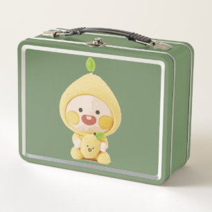 KaKao Friends - Harvest Friends Apeache Metal Lunch Box