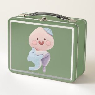 KaKao Friends - Mermaid Apeach Metal Lunch Box