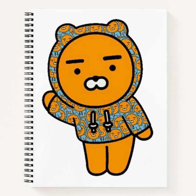 Kakao Friends Ryan Loves Himself Notebook (Front)