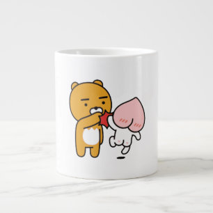 KakaoTalk Friends Apeach & Ryan Large Coffee Mug