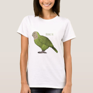 Kakapo bird cartoon illustration T-Shirt
