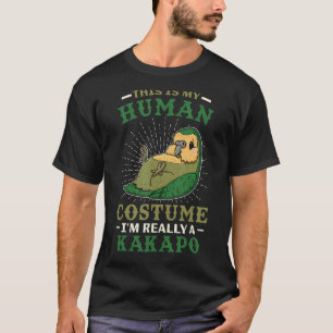 Kakapo Birds Biologist Birdwatchig Ornithologist 1 T-Shirt