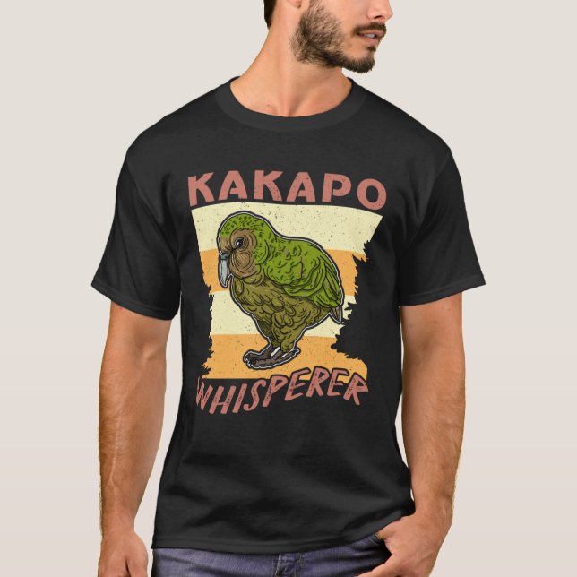 Kakapo birds biologist birdwatchig ornithologist   T-Shirt (Front)