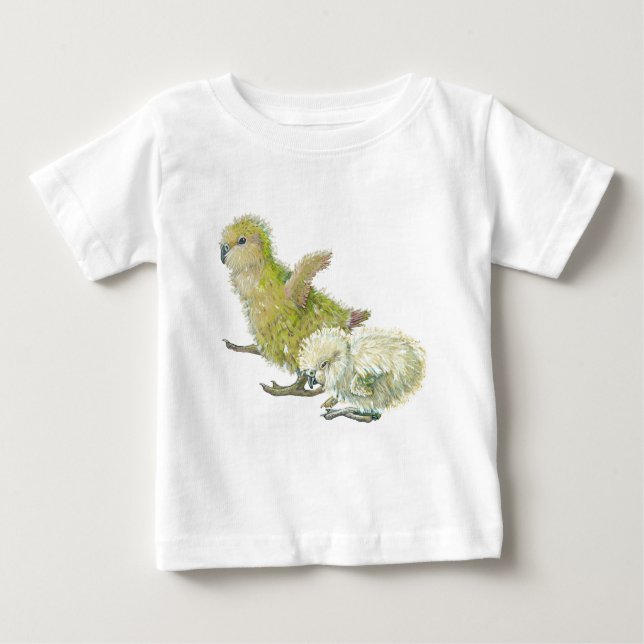 Kakapo Chicks Baby T-Shirt (Front)