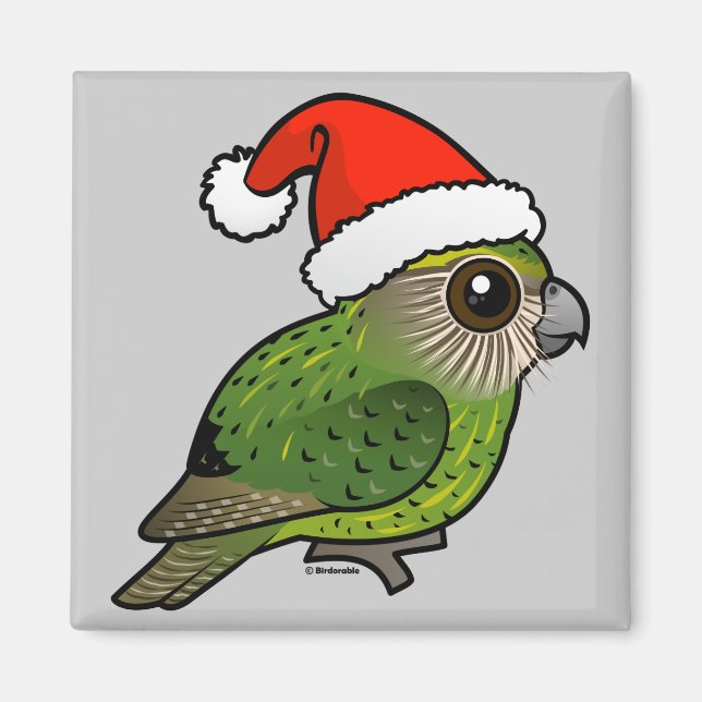 Kakapo Claus Magnet (Front)