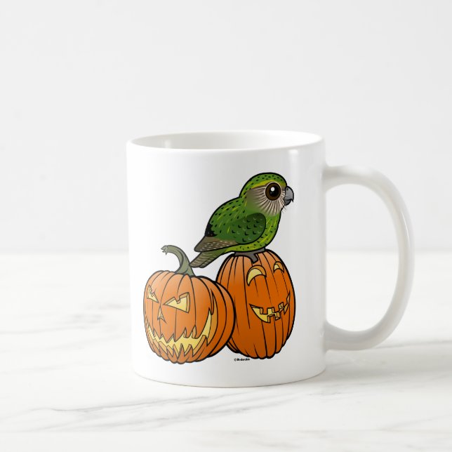 Kakapo Halloween Coffee Mug (Right)