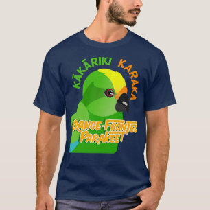Kakariki Karaka Orange fronted parakeet T-Shirt