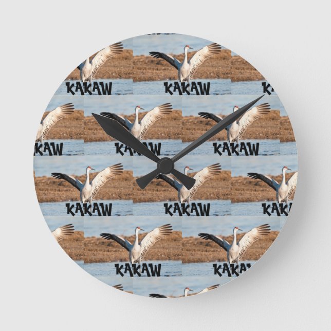 KAKAW Wall Clock (Front)