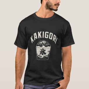 Kakigori Japanese Shaved Ice Dessert Sweet Treat T-Shirt