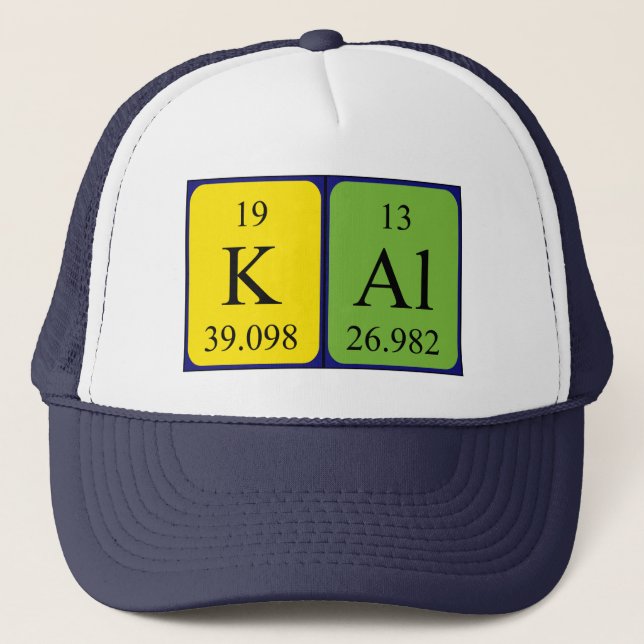 Kal periodic table name hat (Front)