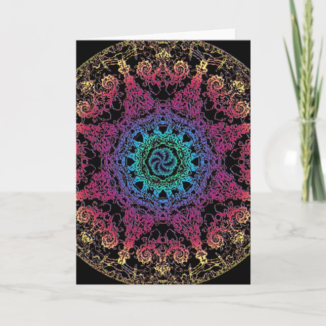 Kala Chakra Mandala Card (Front)